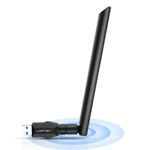 Adattatore Antenna WiFi USB 1200 Mbps LOFTER Wi-Fi - Ilgrandebazar