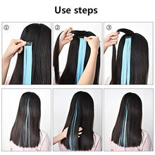 Carica l&#39;immagine nel visualizzatore di Gallery, Cizen 24pz Extension Capelli Colorati Clip, Ciocche Colorate per in... - Ilgrandebazar