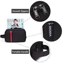 Carica l'immagine nel visualizzatore di Gallery, Beauty Case,VASCHY Grand Borsa da Toilette Viaggio Impemeabile Nero