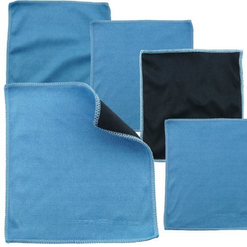 Eco-Fused Panni di Pulizia in Microfibra - Confezione da 5 - di... - Ilgrandebazar