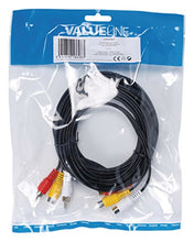 Carica l'immagine nel visualizzatore di Gallery, Valueline 3 x RCA 5m m/f - Ilgrandebazar