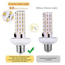 Carica l&#39;immagine nel visualizzatore di Gallery, Lampadine a Fiamma, Funxim 2PCS Aggiornato E27 4W 4 Modalità Fuoco 2pcs