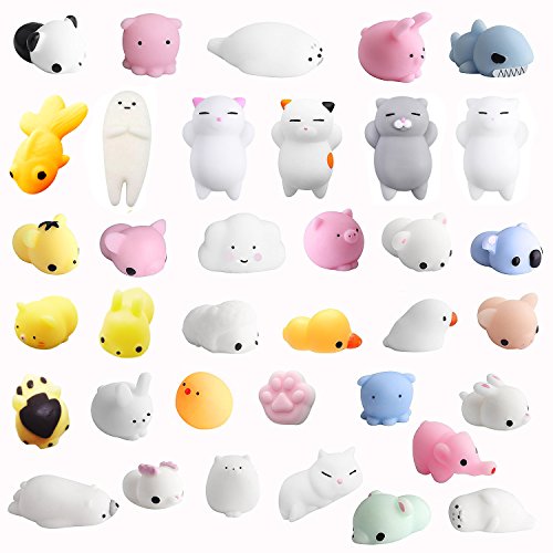 MonQi 36Pcs Squishy Kawaii Antistress Slow Rising Giocattolo...