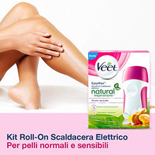 Carica l&#39;immagine nel visualizzatore di Gallery, Veet Easywax Roll-On Scaldacera Elettrico