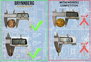 Brynnberg Monete del Tesoro di Plastica, Confezione da 150, Rame (di Di - Ilgrandebazar