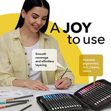 Carica l'immagine nel visualizzatore di Gallery, Castle Art Supplies Set 72 Matite | Mine Colorate con Anima Morbida per Artisti, Professionisti e Coloristi Adulti | In Resistente Custodia Cernierata Facile Trasporto