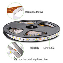 Carica l&#39;immagine nel visualizzatore di Gallery, LE Striscia LED 5m 300 2835, 18W 1200lm Luce Nastro Luminoso Bianco Caldo - Ilgrandebazar