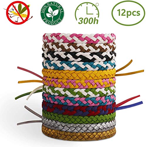 Fenvella Braccialetti Antizanzare per Bambini e Adulti, Braccialetti...