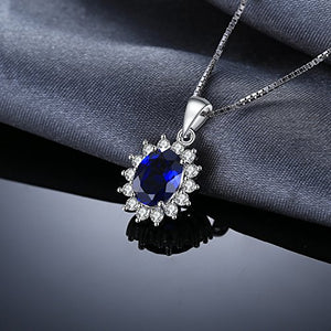 JewelryPalace Donna Gioiello Principessa Diana William Kate Middleton Blu - Ilgrandebazar