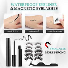 Carica l&#39;immagine nel visualizzatore di Gallery, Ciglia Magnetiche Eyeliner, Kit Finte Magnetiche, Eyeliner...