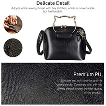 Carica l&#39;immagine nel visualizzatore di Gallery, Vbiger Borsa da donna a tracolla alla moda Borse casual con manico Nero