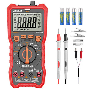 Multimetro Digitale Professionale,AoKoZo Autorange Digitale...