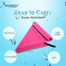 Carica l&#39;immagine nel visualizzatore di Gallery, Syourself microfibra sport e viaggi towel- XL: 183cm x 81cm, 1 Pack, Hot Pink