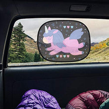 Carica l'immagine nel visualizzatore di Gallery, URAQT Parasole Auto Bambini, Oscuranti Finestrini Auto per Bambini e Neonati, Tendine Parasole Auto Bambini, Parabrezza Auto per Bambini Baby Pet Raggi UV/Protezione Solare, 2 Pezzi