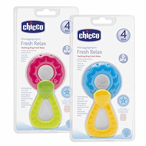 Chicco 715206 Anello Fresco Relax, Massaggiagengive, 1 Pezzo, Colori... - Ilgrandebazar