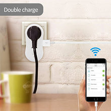 Carica l&#39;immagine nel visualizzatore di Gallery, Presa Wifi Intelligente Spina Wireless Presa, Bawoo Adattatore Universale 2 - Ilgrandebazar