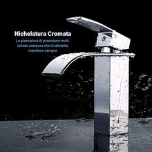 Carica l'immagine nel visualizzatore di Gallery, Rubinetto Bagno Cascata, Dalmo DBWF01FA Miscelatore a