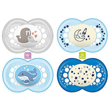 Carica l&#39;immagine nel visualizzatore di Gallery, &#39;MAM Day &amp; Night &quot;Soft Skin in silicone + 16 Mix//set//incl. 2 STER ilisi... - Ilgrandebazar