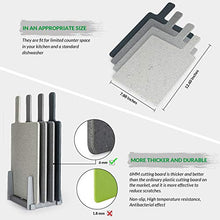 Carica l&#39;immagine nel visualizzatore di Gallery, Hodekt Tagliere da Cucina Set di 4, Taglieri con Ripiano e Maniglia,...