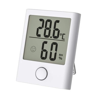 Comter Termometro Igrometro Digitale da Interno, Mini bianco - Ilgrandebazar