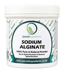 Special Ingredients Alginato di Sodio 100g Qualità Premio (Etichette e...