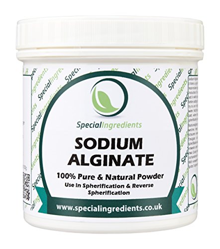 Special Ingredients Alginato di Sodio 100g Qualità Premio (Etichette e...