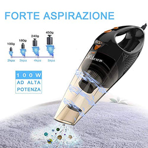 Aspirapolvere Auto, Hikeren Auto Portatile Potente...