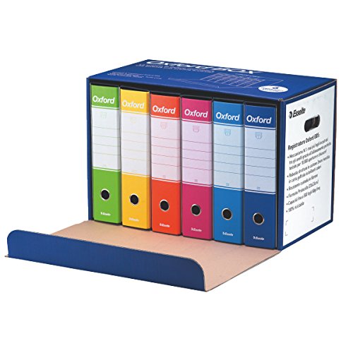 Esselte Oxford Box 390785110 6 Raccoglitori con Scatola, Formato... - Ilgrandebazar