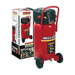 MECAFER Compressore Verticale Potenza 2hp Autolubrificato10 Bar - Ilgrandebazar