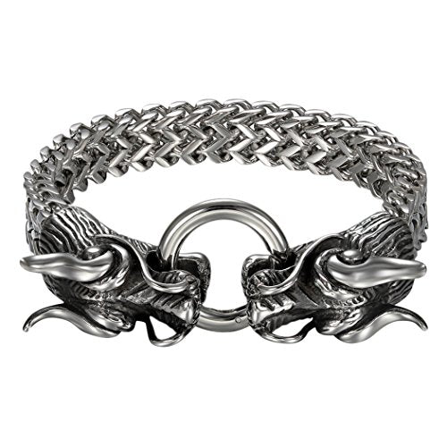 OIDEA Bracciale Braccialetto Uomo Catena in Acciaio Inox... - Ilgrandebazar