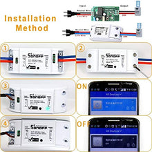Carica l&#39;immagine nel visualizzatore di Gallery, Sonoff Fai da te Controller senza fili Interruttore Wifi Smart 04-Sonoff - Ilgrandebazar
