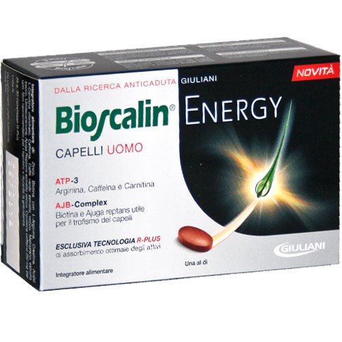 Bioscalin uomo energy capelli 30cpr - Ilgrandebazar