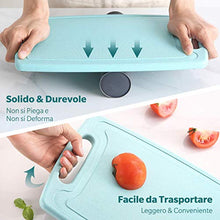 Carica l'immagine nel visualizzatore di Gallery, Wanbasion 3 Pezzi Tagliere da Cucina Set Di Taglieri (Deposito Deposito).