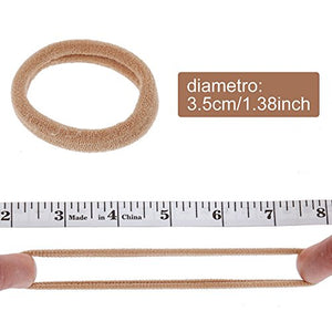 Lictin 8mm Elastici per Capelli Fermacapelli Ponytailer Legami di Capelli... - Ilgrandebazar