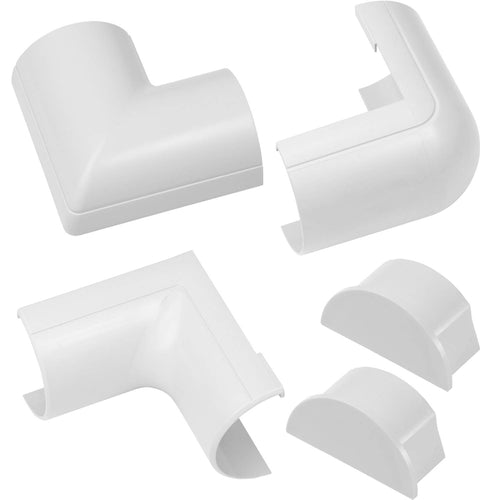 D-Line CLOAP5025W Accessori a Scatto - 50mm (P) x a Scatto, Bianco - Ilgrandebazar