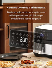 Carica l&#39;immagine nel visualizzatore di Gallery, Proscenic T21 Friggitrice ad Aria, 5.5L Air Fryer Controllo con App &amp; Alexa e Display LED Toccabile, Funzioni Timer/Preriscaldamento/Programmi/Senza BPA e PFOA per Patatine Fritte/Ali di Pollo/Pizza