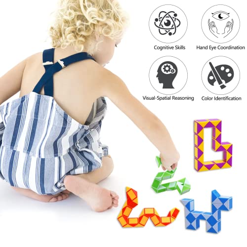 CUBIDI® Mini Serpenti Magici Puzzle – Gadget Regalo di Compleanno CUBIDI® Mini Serpenti Magici Puzzle – Gadget Regalo di Compleanno