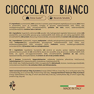 48 capsule compatibili Dolce Gusto - Cioccolato Bianco - MyRistretto