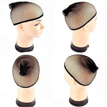Carica l&#39;immagine nel visualizzatore di Gallery, PrettyDate, cuffie elastiche per parrucca, in nylon, beige naturale e a rete... - Ilgrandebazar