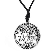 Carica l'immagine nel visualizzatore di Gallery, Skyrim Wicca Vintage Albero della Vita pentacolo Pentagram Portogallo...