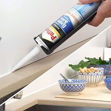 Carica l&#39;immagine nel visualizzatore di Gallery, Pattex Bagno Sano Silicone Rapido, silicone trasparente sigillante ad...