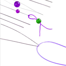 Carica l'immagine nel visualizzatore di Gallery, 5 Pezzi Aghi per Perline, Aghi Perline Grandi Occhi, Perline Aghi, per Artigianato e Creazione di Gioielli