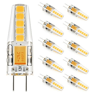 Kohree 10 Pezzi Lampadina LED G4 2W Lampadine Alogena 20W Bianca Calda 2900K... - Ilgrandebazar