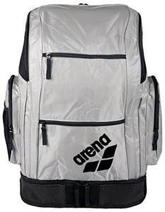 ARENA Spiky 2 Large Backpack, Zaino Nuoto Taglia unica, Grigio (Silver Team)