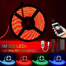 Carica l&#39;immagine nel visualizzatore di Gallery, Striscia LED RGB Bluetooth Strisce 5M 150 con Led 5m