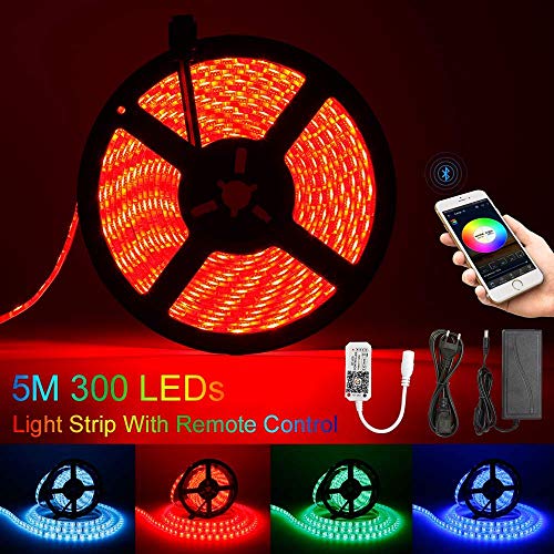 Striscia LED RGB Bluetooth Strisce 5M 150 con Led 5m