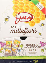 Carica l&#39;immagine nel visualizzatore di Gallery, Gaia Miele Millefiori 100% Italiano - 100 Bustine da 4g