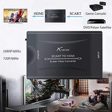 Carica l&#39;immagine nel visualizzatore di Gallery, Aerctor Adattatore SCART HDMI per TV - Convertitore Spina di alimentazione