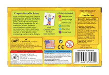 Carica l&#39;immagine nel visualizzatore di Gallery, Crayola - Tempere Lavabili per Bambini, Colori Metallici - Ilgrandebazar