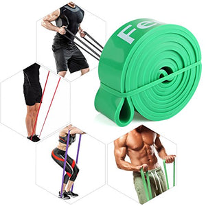 FEMOR Elastici Fitness 2080mm, Set da 4, Resistenza...